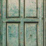 Tło Fotograficzne Rustic Green Shutter