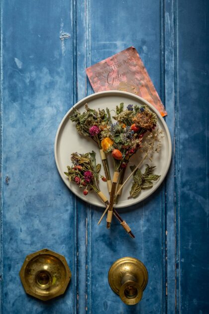 Tło Fotograficzne Mystic Blue Door