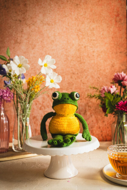 Tło Fotograficzne Orange Mousse