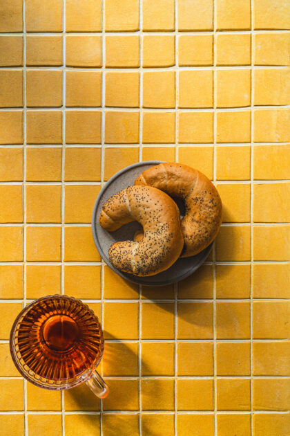 Tło Fotograficzne Citrus Tiles