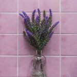 Tło Fotograficzne Baby Pink Tiles