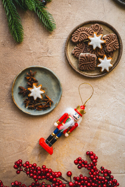 Tło Fotograficzne Creamy Walnut