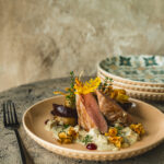 Tło Fotograficzne Bronze Bloom