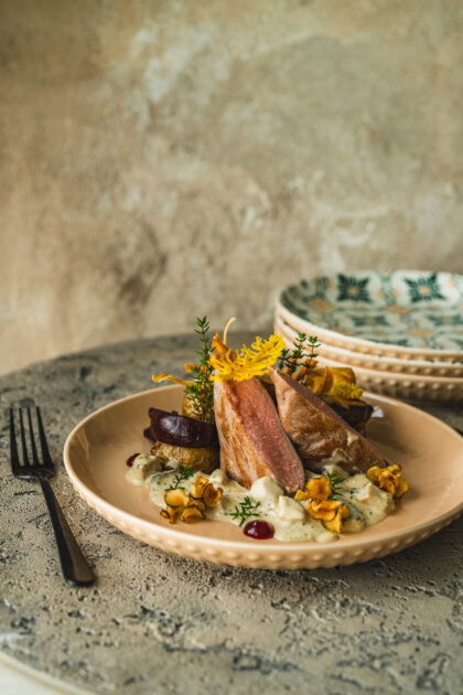 Tło Fotograficzne Bronze Bloom