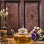 Tło Fotograficzne Vintage Provence Door