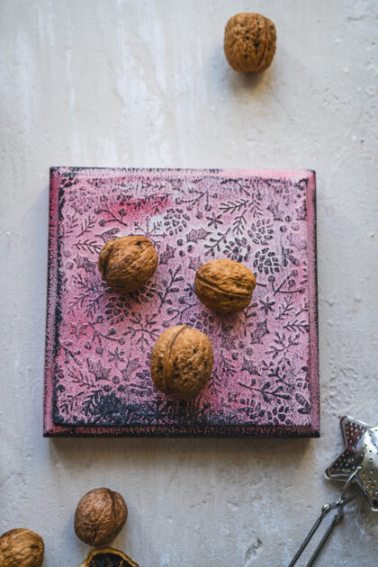 Deska ozdobna Pink Winter