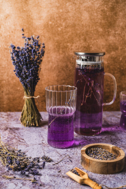 Tło Fotograficzne Lavender Marble